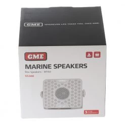 GME GS300 S-3 Marine Box Speakers 60W White