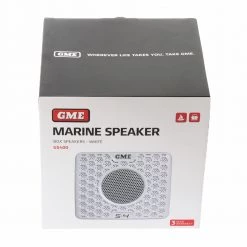 GME GS400 S-4 Marine Box Speakers 80W White