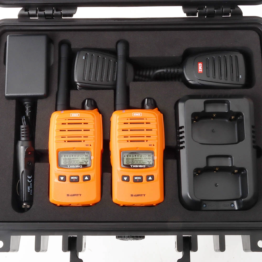 GME TX6160OTP UHF CB Handheld Radio 5/1W Twin Pack Blaze Orange 16 GME TX6160OTP UHF CB Handheld Radio 5/1W Twin Pack Blaze Orange - Image 14