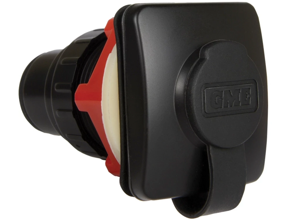 GME MK013B 8pin Flush Mount Microphone Socket Black 3 GME MK013B 8pin Flush Mount Microphone Socket Black