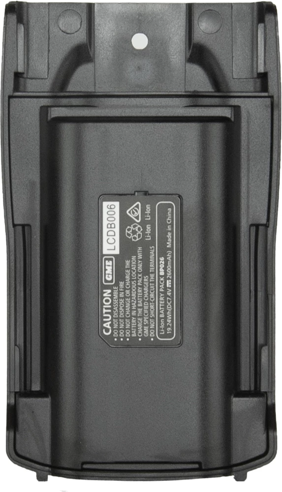 GME BP026 2600mah Li-Ion Battery Pack For TX6160 5 GME BP026 2600mah Li-Ion Battery Pack For TX6160 - Image 3