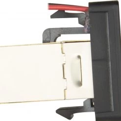 GME XRS-RJ45R1 RJ45 Pass-Through Adaptor Type 1 Red -Gme Sales Store product rj45r1 side