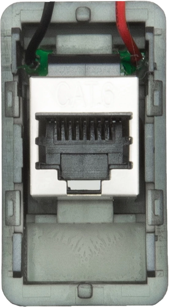 GME XRS-RJ45R4 RJ45 Pass-Through Adaptor Type 4 Red 4 GME XRS-RJ45R4 RJ45 Pass-Through Adaptor Type 4 Red - Image 2