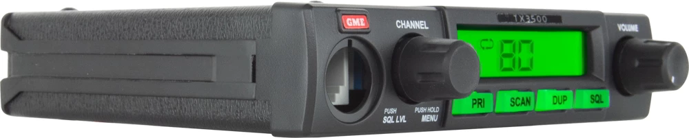 GME TX3500SVP Compact UHF CB Radio 5W Value Pack 4 GME TX3500SVP Compact UHF CB Radio 5W Value Pack - Image 2