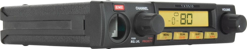 GME TX3510S Compact UHF CB Radio 5W With Scansuite 4 GME TX3510S Compact UHF CB Radio 5W With Scansuite - Image 2