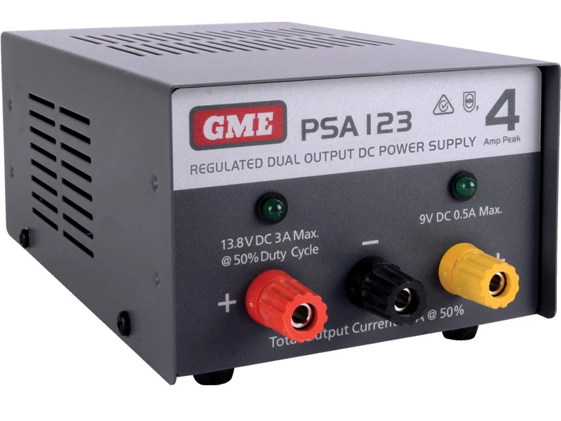 GME PSA123 4 Amp Regulated DC Power Supply 2 GME PSA123 4 Amp Regulated DC Power Supply